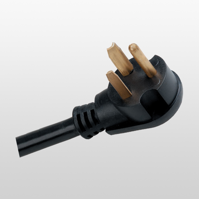 LA008D Enchufe de conexión a tierra de 2 polos y 3 cables