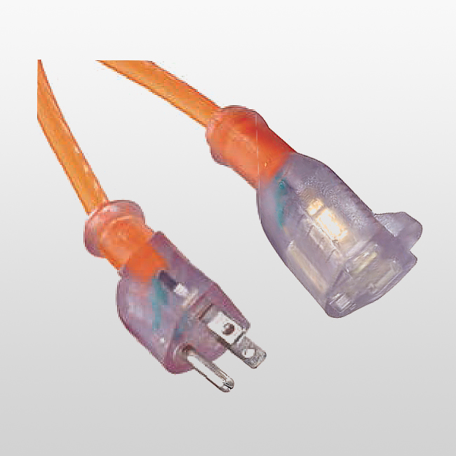 LA004D/LA005B Cable de extensión de salida única de 3 conductores 5-15P 15A 125V~