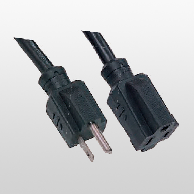LA004K/LA005H LA091A Cable de extensión de salida única de 3 conductores 5-15P 15A 125V~