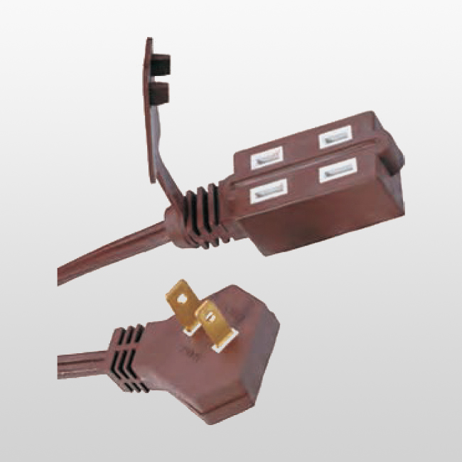 P002P/LA002B Cables de extensión de 2 conductores para grifo cubo interior con enchufe delgado