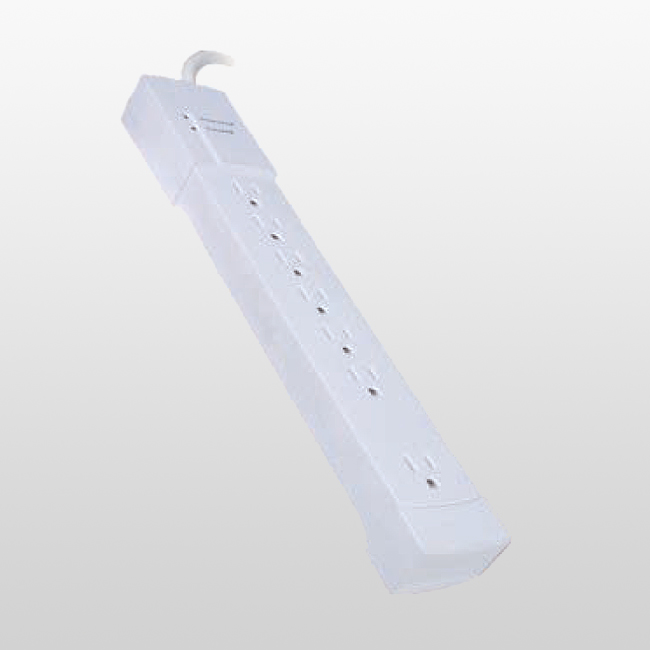 LPU6+1S Grifo de alimentación para electrónica doméstica de 7 salidas
