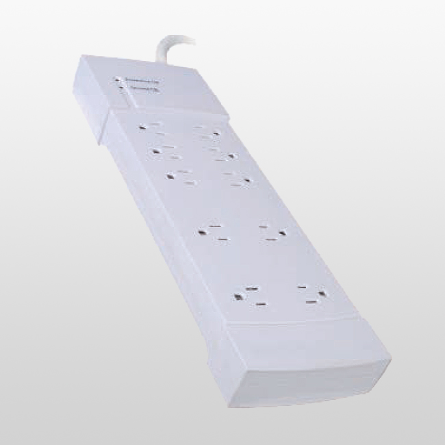 LPU6+4S Grifo de alimentación para electrónica doméstica de 10 salidas