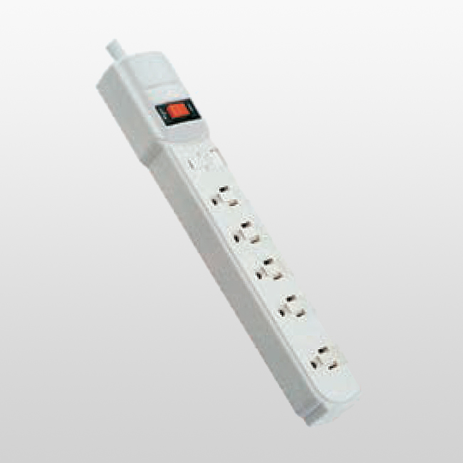 LPU6BS Súper protector para electrónica doméstica de 6 salidas