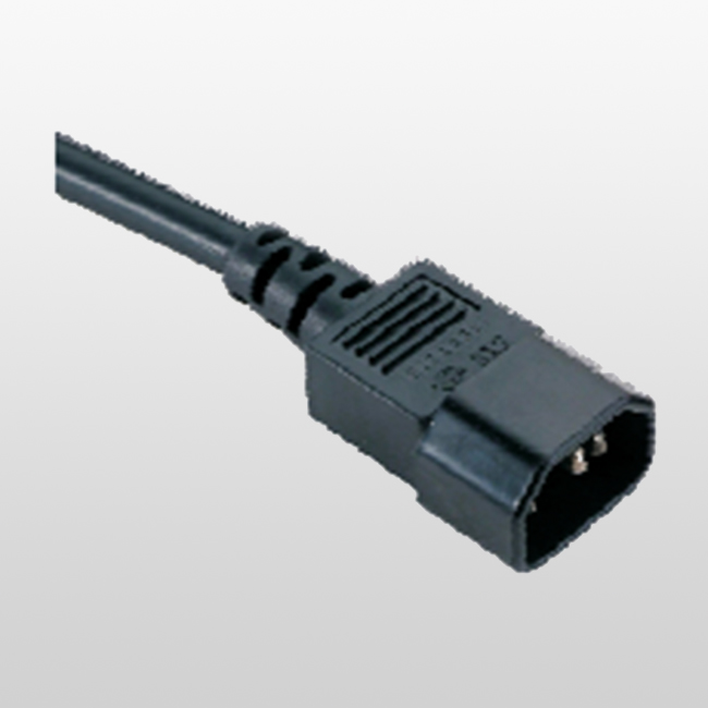 Conector enchufable LA010B C14 para equipos Clase I