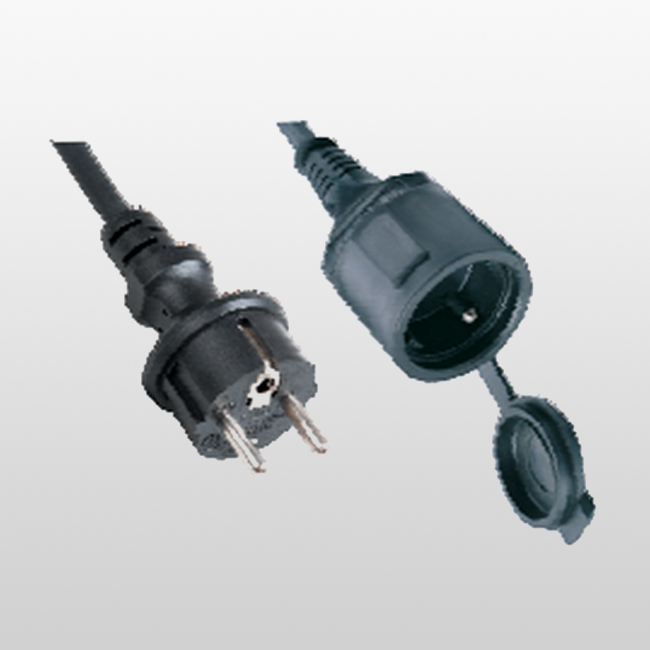 LA017D/LA018E Juego de extensión de cable con tapa a prueba de salpicaduras