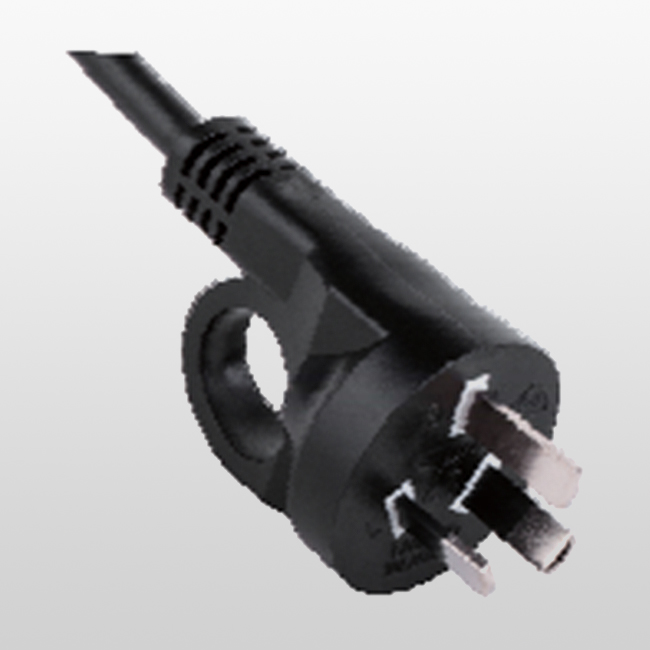 LA020HD Conector macho no recableable de 3 conductores con un práctico bucle de enchufe y carcasa translúcida o blanca