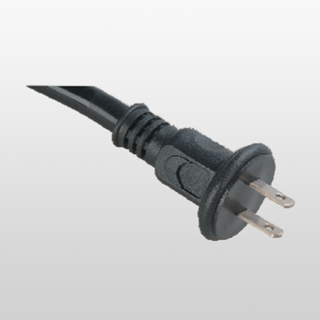 LA033D Enchufe de 2 pines con cable impermeable