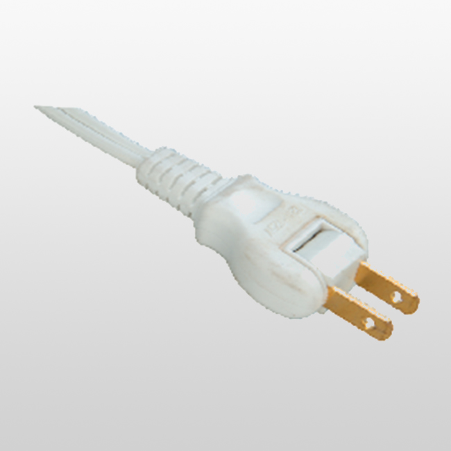 LA033E Enchufe 2 pines con cable