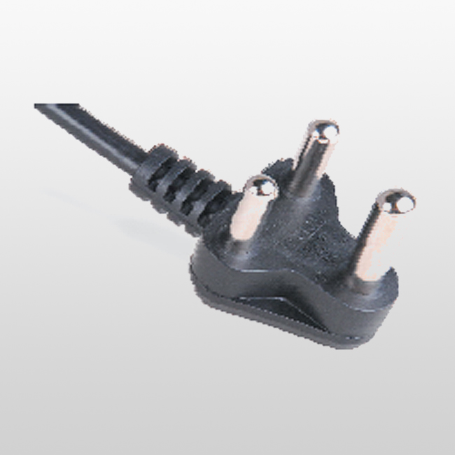 LA151A Sudáfrica Enchufe 2P+T no recargable