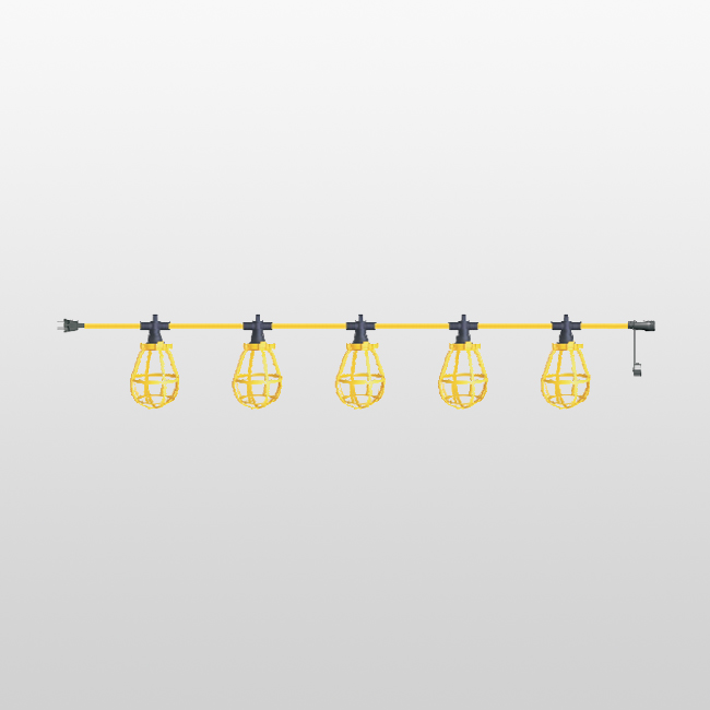 LSG-45/LA016A Todas las luces de cadena tienen una clasificación de 250 V CA, 10 A para un mínimo de 1,5 mm2.